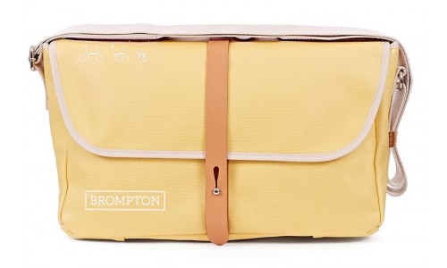 Brompton shoulder bag geel