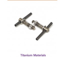 NOV frameklem hendel titanium Zwart (NOV032)
