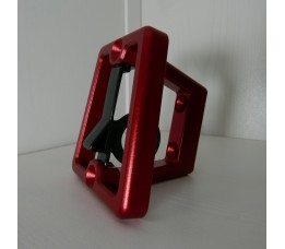 Brompton bagageclip H&H Aluminium CNC  Red