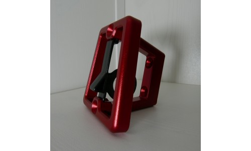 Brompton bagageclip H&H Aluminium CNC  Red