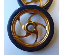 MiniMods EZ Wheels met lagers, spaakdesign, Goud