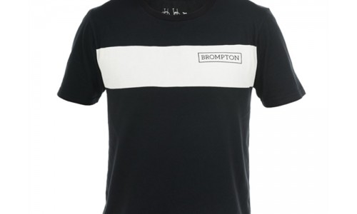 Brompton T Shirt Zwart, XL