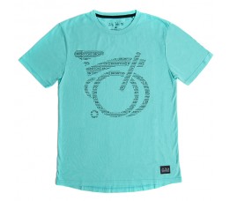 Brompton T shirt Turkisch green L