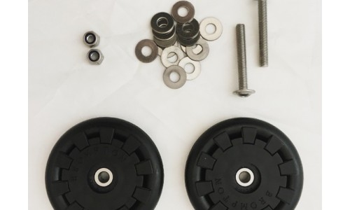 Brompton Easy wheel voor drager M5 boutjes Brompton Easy wheel voor drager M5 boutjes