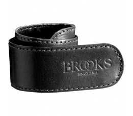 Brooks broekklem leer black