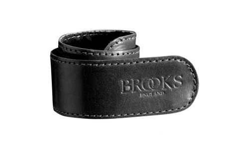 Brooks broekklem leer black