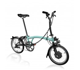 Brompton Electric m6l, turkisch green