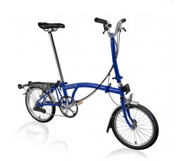 Brompton C-Line Explore High+rack, Piccadilly Blue