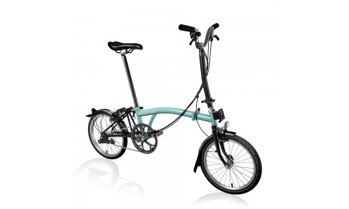 Brompton C Line Black Edition Explore High, Turkish Green