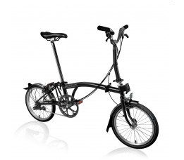 Brompton C Line Explore Mid, Black/Black/Black