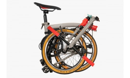 Brompton CHPT3 Edition 4 V4, Rood/Grijs