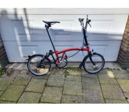 Brompton M3L, Rood/zwart
