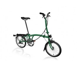 Brompton C Line Explore High+RACK, Racegreen/Racegreen/Black