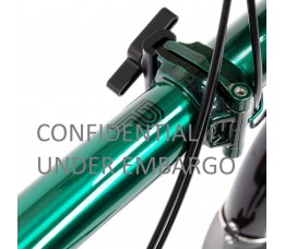 Brompton P Line High+Rack Emerald Lacquer, Emerald Lacquer