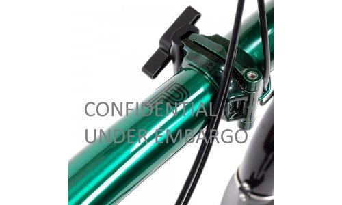 Brompton P Line High+Rack Emerald Lacquer, Emerald Lacquer