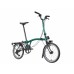 Brompton P Line High+Rack Emerald Lacquer, Emerald Lacquer