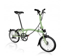Brompton C Line Explore Mid, Matchagreen/Matchagreen/Black