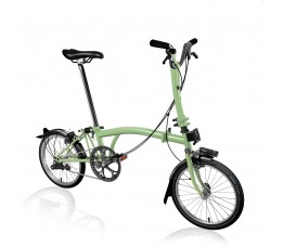 Brompton C Line Urban Mid+BAT, Matchagreen/Matchagreen/Black