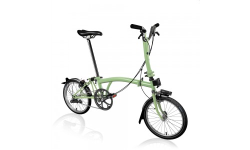 Brompton C Line Urban Mid+BAT, Matchagreen/Matchagreen/Black