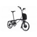 Brompton P Line Electric Urban High+RACk Midnight Black Metalic High 2024