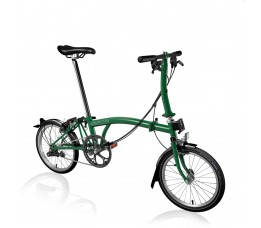 Brompton C Line Explore Low, Racinggreen/Racinggreen/Black