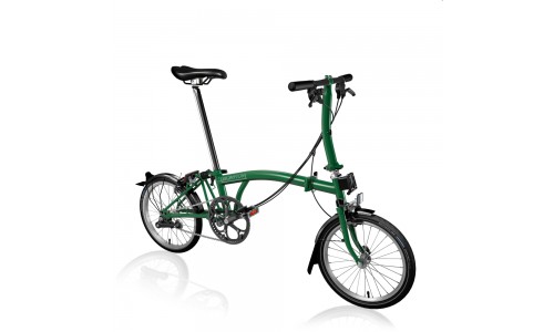 Brompton C Line Explore Low, Racinggreen/Racinggreen/Black