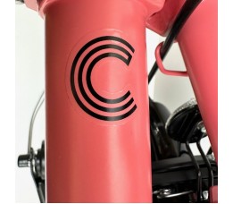 Brompton C Line 12 speed High+Rack+HDSV8+MAR Flamingo Pink High 2025
