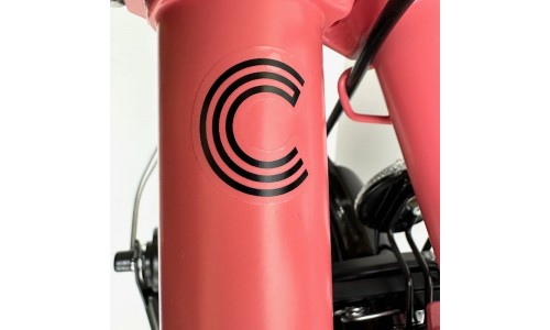 Brompton C Line 12 speed High+Rack+HDSV8+MAR Flamingo Pink High 2025