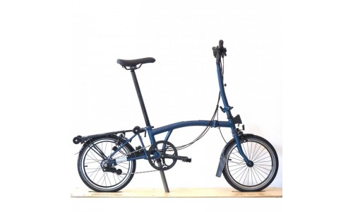 Brompton C Line High+RACK+SPT+BAT Ocean Blue High 2025