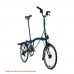 Brompton C Line High+RACK+SPT+BAT Ocean Blue High 2025