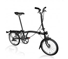 Brompton C Line Explore High+RACK+SPT Black 2025