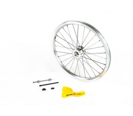 Brompton wiel naaf dynamo nieuw model SV 8 Silver Brompton wiel naaf dynamo nieuw model SV 8 Silver